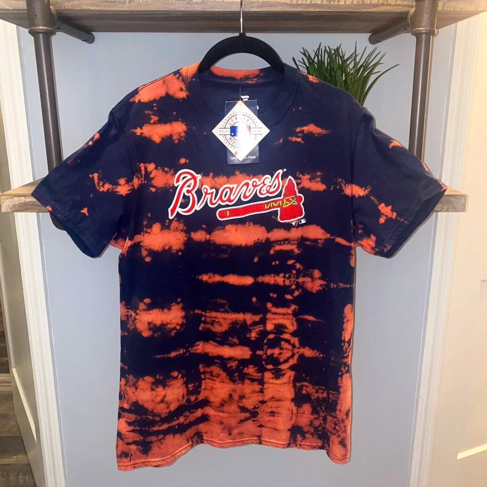 Atlanta Braves - Limited Edition Tye Die T-Shirt - Size Medium NWT